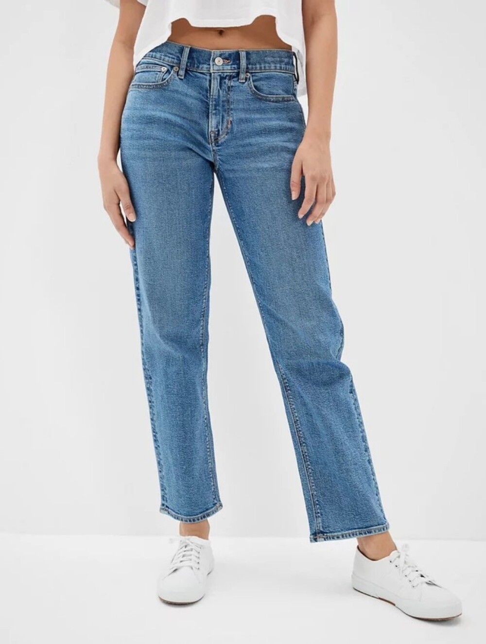 American Eagle Outfitters '90s Straight Jeans Size 10 Short